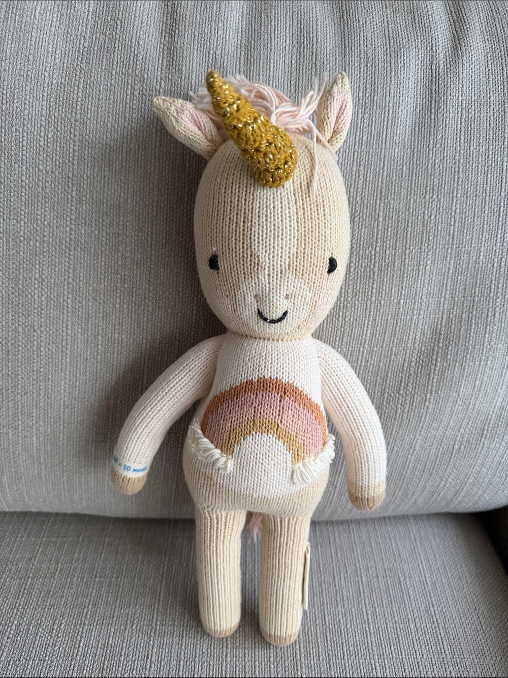 Cuddle + kind Zara unicorn doll